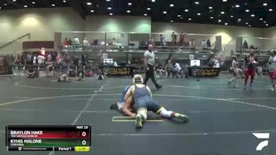 200 lbs Round 1 - Kyhis Malone, Corunna vs Braylon Hake, The Untouchables