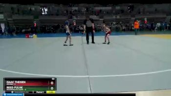 50 lbs Semis (4 Team) - Isaac Theisen, Rocori vs Reed Pulak, Brainerd/Pillager