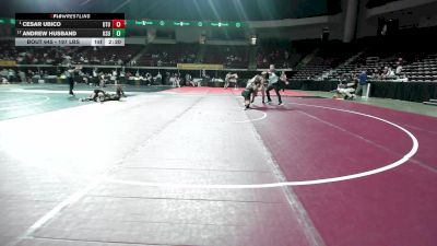 197 lbs Round Of 16 - Cesar Ubico, Utah Tech vs Andrew Husband, Kansas State