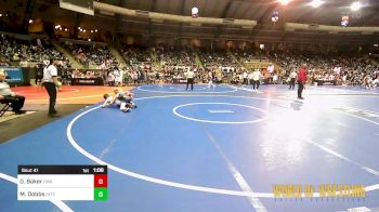 84 lbs Round Of 32 - Oliver Baker, Oklahoma Wrestling Academy vs Mick Dobbs, Interior Grappling Academy