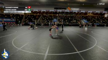 100 lbs 11th Place Match - Elizabeth Burns, Prairie, Cedar Rapids vs Sophie Adams, Decorah