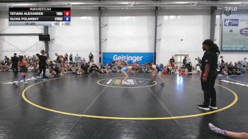 46 lbs Rr Rnd 6 - Tatiana Alexander, Team Worldwide - W vs Olivia Polansky, CT Whale - W