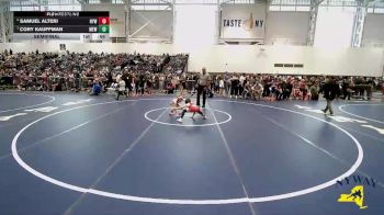 70 lbs Semifinal - Cory Kauffman, Mongoose Elite Wrestling vs Samuel Alteri, Niskayuna Youth Wrestling