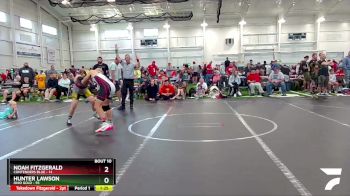 130 lbs Round 3 (8 Team) - Hunter Lawson, Ohio Gold vs Noah Fitzgerald, Contenders Blue