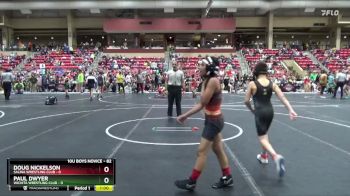 82 lbs Quarterfinal - Doug Nickelson, Salina Wrestling Club vs Paul Dwyer, Wichita Wrestling Club