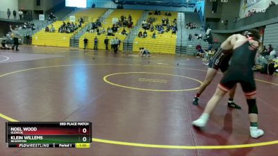 165 lbs Cons. Semi - Noel Wood, Glencoe vs Klein Willems, Beaverton