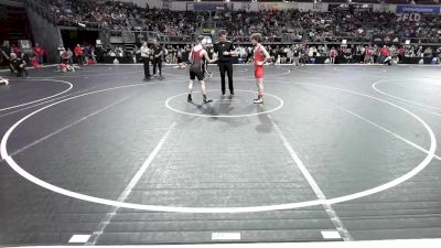 120 lbs Round Of 32 - Zayne Zinkgraf, King Select vs Zane Bartz, Bulls