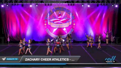 Zachary Cheer Athletics - Lady Red [2022 L3 Senior - D2 Day 2] 2022 The American Spectacular Houston Nationals DI/DII