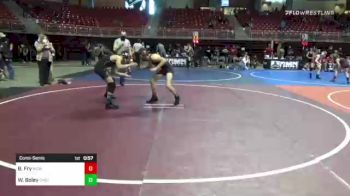 116 lbs Consolation - Brock Fry, Wcwc vs Wyatt Boley, Cheyenne Mountain WC