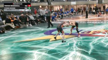 107 lbs Round 3 (4 Team) - Tristan Mendenhall, Post Falls, ID vs Symon Woods, Washington, IL