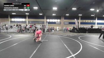 136 lbs Consi Of 4 - Gianna Lopez, Rolling Hills WC vs Margarita Guzman, Garden City HS