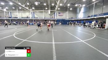 165 lbs Quarterfinal - Josh Kim, Harvard vs Aaron Ferguson, Kent State