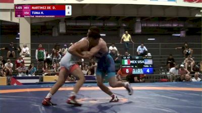 67 kg Quarterfinal - Hayden Tuma, USA vs Diego Martinez, MEX