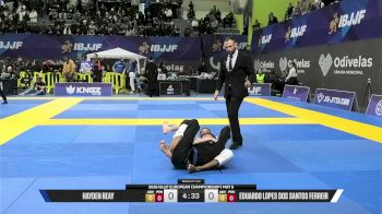 Eduardo Lopes Dos Santos Ferreir vs Hayden Reay 2026 European Jiu-Jitsu IBJJF Championship