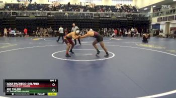 184 lbs Quarterfinal - Aoui Pacheco-Delfino, Sacramento City College vs Mo Talebi, Mt. San Antonio College