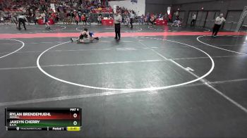 64 lbs Champ. Round 2 - Jaxsyn Cherry, B.A.M. vs Rylan Brendemuehl, Merrill