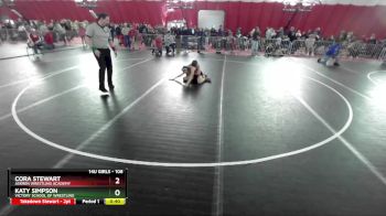 108 lbs Round 2 - Cora Stewart, Askren Wrestling Academy vs Katy Simpson, Victory School Of Wrestling