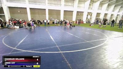 53 lbs Round 2 - Chandler Williams, UT vs Creed Day, WY