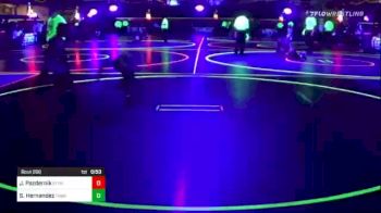 66 lbs 5th Place - Jaxon Pazdernik, Perham vs Sebastian Hernandez, Tnwc