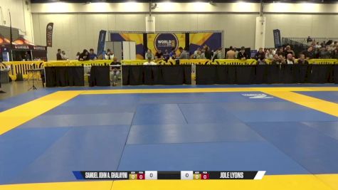 Jole Lyons vs Samuel John A. Ghalayini 2024 World IBJJF Jiu-Jitsu No-Gi Championship