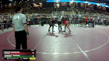 235 lbs Quarterfinal - CERENITY WHITING, Countryside vs Trayce Goodman, Westside