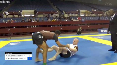 Francisco Eduardo Alves Cost vs Nicklas Christopher Vinso Ha 2024 Pan IBJJF Jiu-Jitsu No-Gi Championship