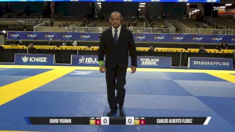 Carlos Alberto Florez vs David Younan 2026 Pan Jiu Jitsu IBJJF Championship