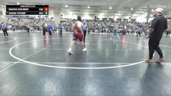 189 lbs Champ. Round 1 - Mason Childers, Blackman Wrestling Club vs Julian Tucker, Vikings Wrestling Club