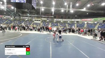 50 lbs Quarterfinal - Knox Kafer, Matpac WC vs Jacob Bradley, Juggernaut WC