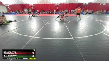 175 lbs Semis & Wb (16 Team) - Kye Weinzierl, Geneseo Green vs Igh Athletes, Wisconsin Rapids