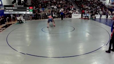 165 lbs Cons. Semi - Ian Mejia, Western vs Ibrahim Maali, Coronado