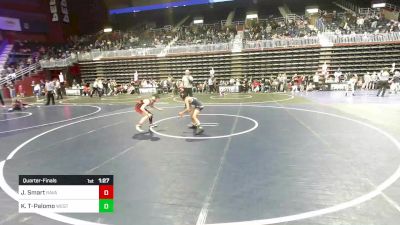 73 lbs Quarterfinal - Jordy Smart, Ravage WC vs Kendric Trout-Palomo, Westen Nebraska Elite