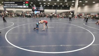 100 lbs Champ. Rd Of 32 - Jaxson Barton, Illinois vs Kutter Preslaski, Askren Wrestling Academy