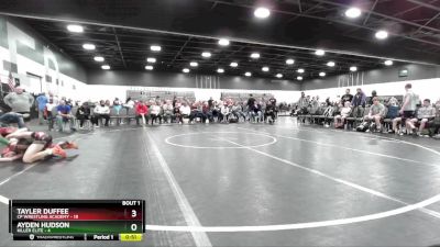 105 lbs Round 1 (8 Team) - Tayler Duffee, CP Wrestling Academy vs Ayden Hudson, Killer Elite