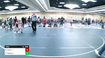 54 lbs Quarterfinal - Roman Ewell, Uintah WC vs Paul Tabarez, TUF California Wr Ac