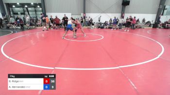 77 kg Rr Rnd 5 - Brendan Ridge, Blue Wave 2 vs Ahmed Hernandez, KT Kidz