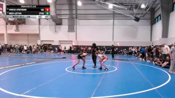 106 lbs Cons. Round 1 - Vince Stevens, Vici Wrestling Club vs Neo Leyva, El Paso Enforcers Wrestling Club
