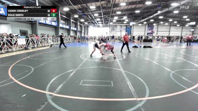 160 lbs Consi Of 32 #1 - Cadin Creeley, NY vs Kole Smith, GA