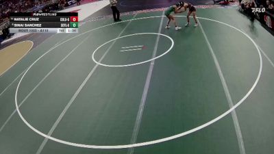 Champ. Round 1 - Natalie Cruz, Columbus Girls vs Sinai Sanchez, Schuyler Girls