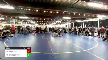 85 lbs Round Of 16 - Shai Sabag, Abington vs Trey Salvaggio, Central Dauphin