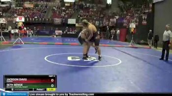 Champ. Round 1 - Jackson Davis, Ronan vs Seth Benge, Billings Central/Joliet