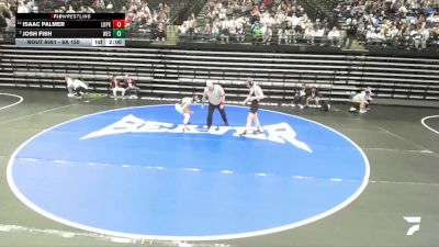 6A 150 lbs Champ. Round 1 - Josh Fish, Westlake vs Isaac Palmer, Lone Peak