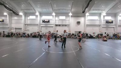 96 lbs Round 7 (8 Team) - Landon Burkett, Contenders WA Blue vs Colten Aberegg, The Wrestling Mill