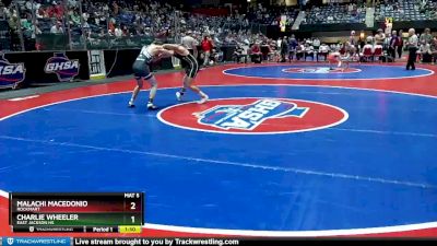 2A-106 lbs Semifinal - Malachi Macedonio, Rockmart vs Charlie Wheeler, East Jackson HS