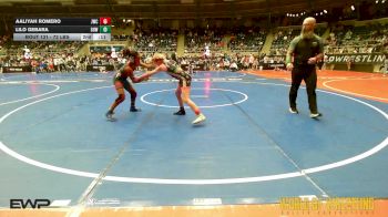 95 lbs Consolation - Adison Schlotfeld, Nebraska Wrestling Academy vs Londyn Bellamy, Fox Valley Wrestling Club