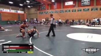 174 lbs Quarterfinal - Daniel Hernandez, Palomar vs Quinn Patrick, Cuesta