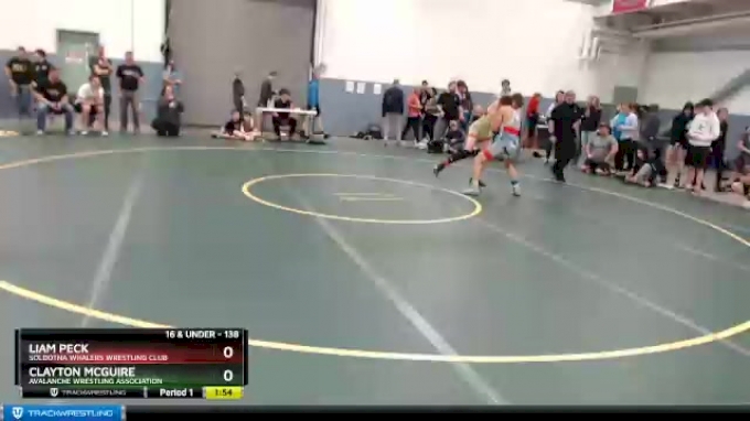 138 lbs Final - Liam Peck, SOLDOTNA WHALERS WRESTLING CLUB vs Clayton ...