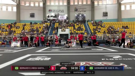Bernardo Lisboa Santana vs Leonardo De Gois S. Vilas Boas 2025 ADCC Brazilian Nationals
