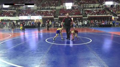 70 lbs Cons. Round 2 - Asher Granbois, Poplar Wrestling Club vs Jack Hetzel, Thermopolis Wrestling Club