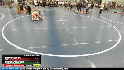 106 lbs Cons. Round 3 - Jacob Blankenship, MWC Wrestling Academy vs Ziggy Sandobal, Ohio